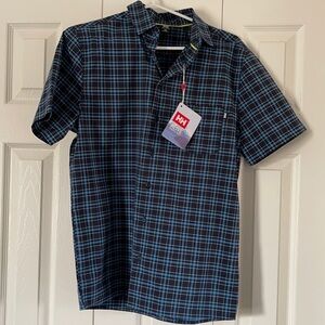 💎HOST PICK💎 BNWT Helly Hansen Navy Marine Dress Shirt Size S💥💥